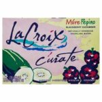 Beverages-LaCroix Blackberry & Cucumber Enhanced Sparkling Water, 8 pack