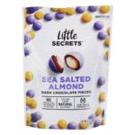 Candy & Chocolate-Little Secrets Sea Salted Almond Dark Chocolate Pieces