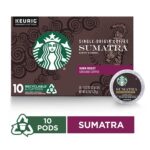 Coffee, Tea & Cocoa-Starbucks Sumatra Dark Keurig K-Cups