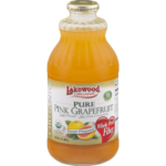 Juices-Pure Juice Fresh Pressed Pink Grapefruit, Lakewood Organic