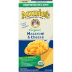 Pantry & Dry Goods-Annie’s Organic Classic Mild Cheddar Mac & Cheese