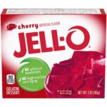 Snacks-JELL-O Cherry Gelatin